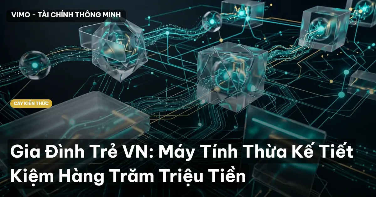 Gia Đình Trẻ VN: Máy Tính Thừa Kế Tiết Kiệm Hàng Trăm Triệu Tiền