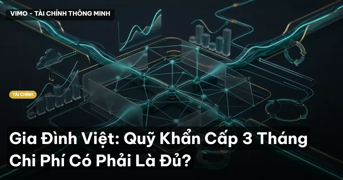 Gia Đình Việt: Quỹ Khẩn Cấp 3 Tháng Chi Phí Có Phải Là Đủ?