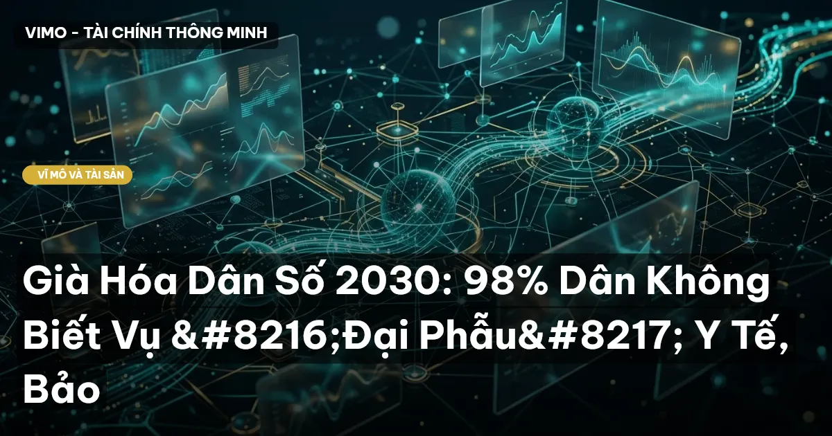 Già Hóa Dân Số 2030: 98% Dân Không Biết Vụ ‘Đại Phẫu’ Y Tế, Bảo