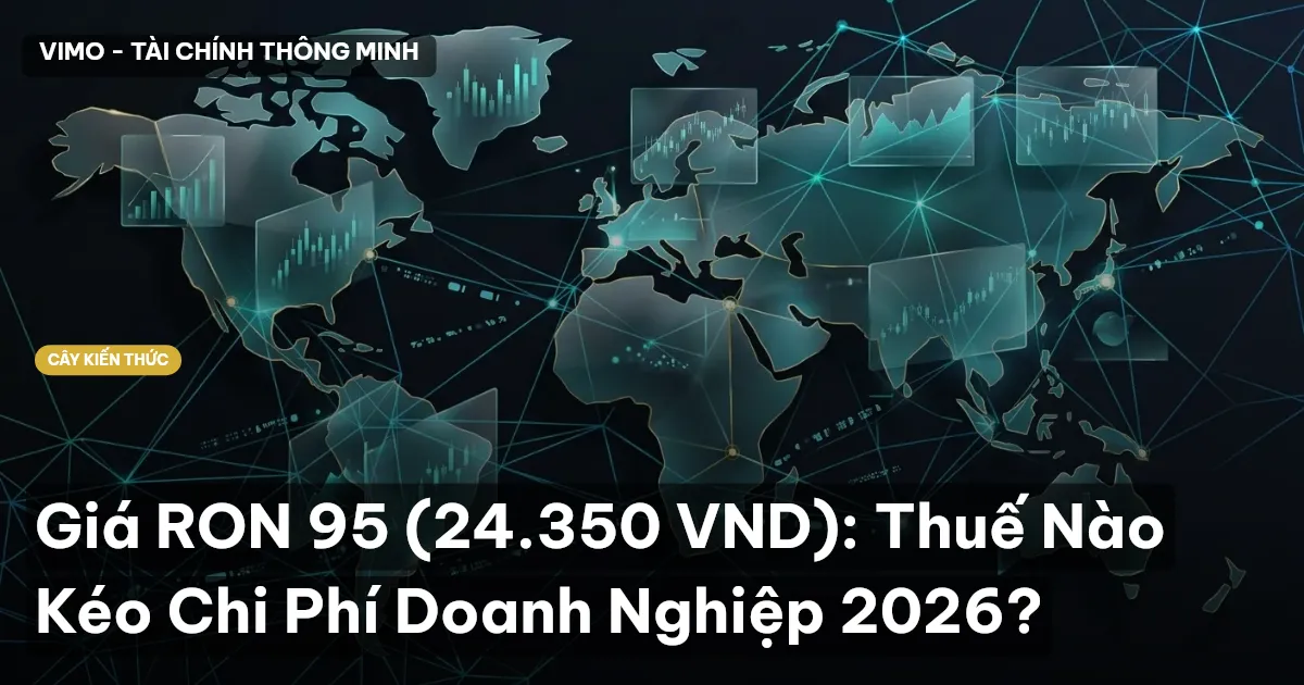 Giá RON 95 (24.350 VND): Thuế Nào Kéo Chi Phí Doanh Nghiệp 2026?