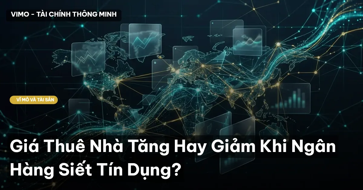 Giá Thuê Nhà Tăng Hay Giảm Khi Ngân Hàng Siết Tín Dụng?