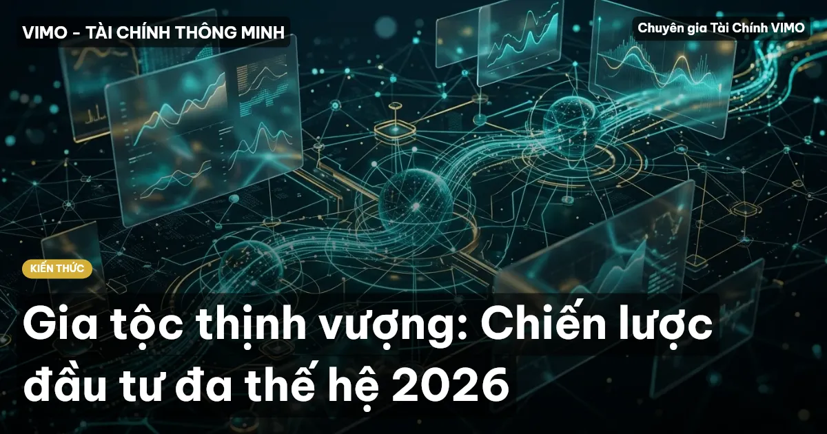 Gia tộc thịnh vượng: Chiến lược đầu tư đa thế hệ 2026