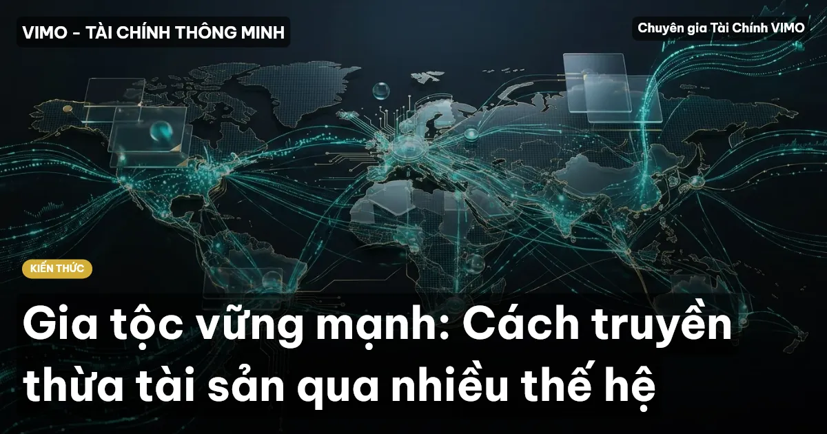 Gia tộc vững mạnh: Cách truyền thừa tài sản qua nhiều thế hệ