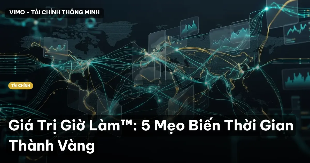 Giá Trị Giờ Làm™: 5 Mẹo Biến Thời Gian Thành Vàng