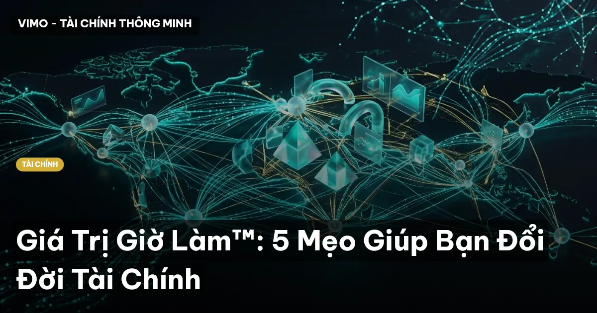 Giá Trị Giờ Làm™: 5 Mẹo Giúp Bạn Đổi Đời Tài Chính
