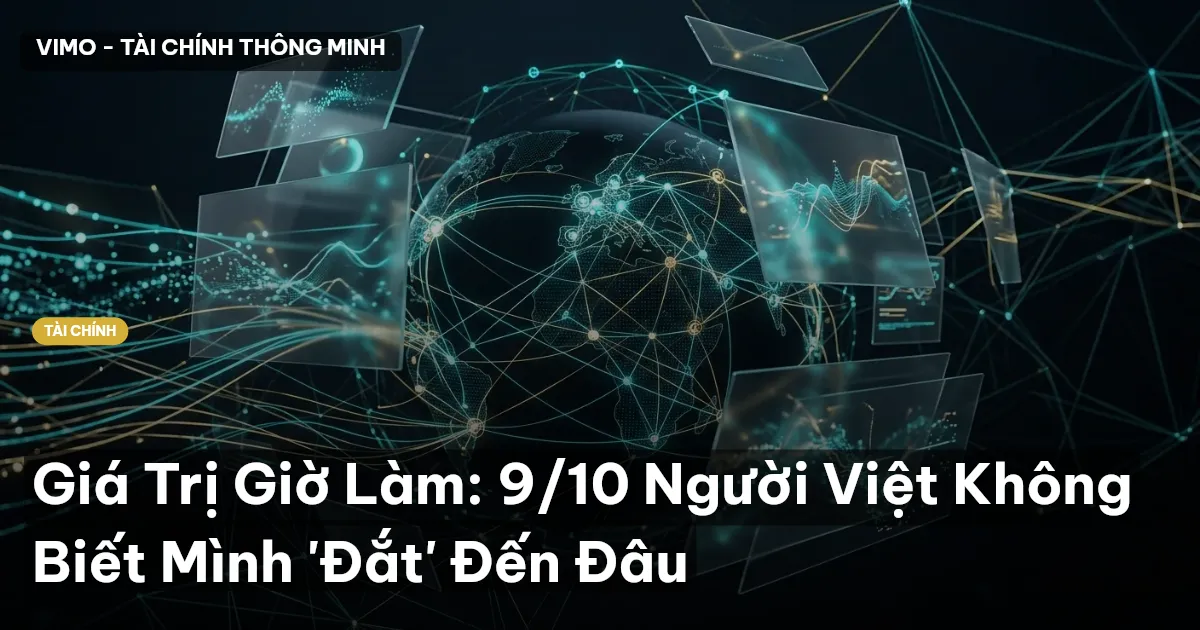 Giá Trị Giờ Làm: 9/10 Người Việt Không Biết Mình 'Đắt' Đến Đâu