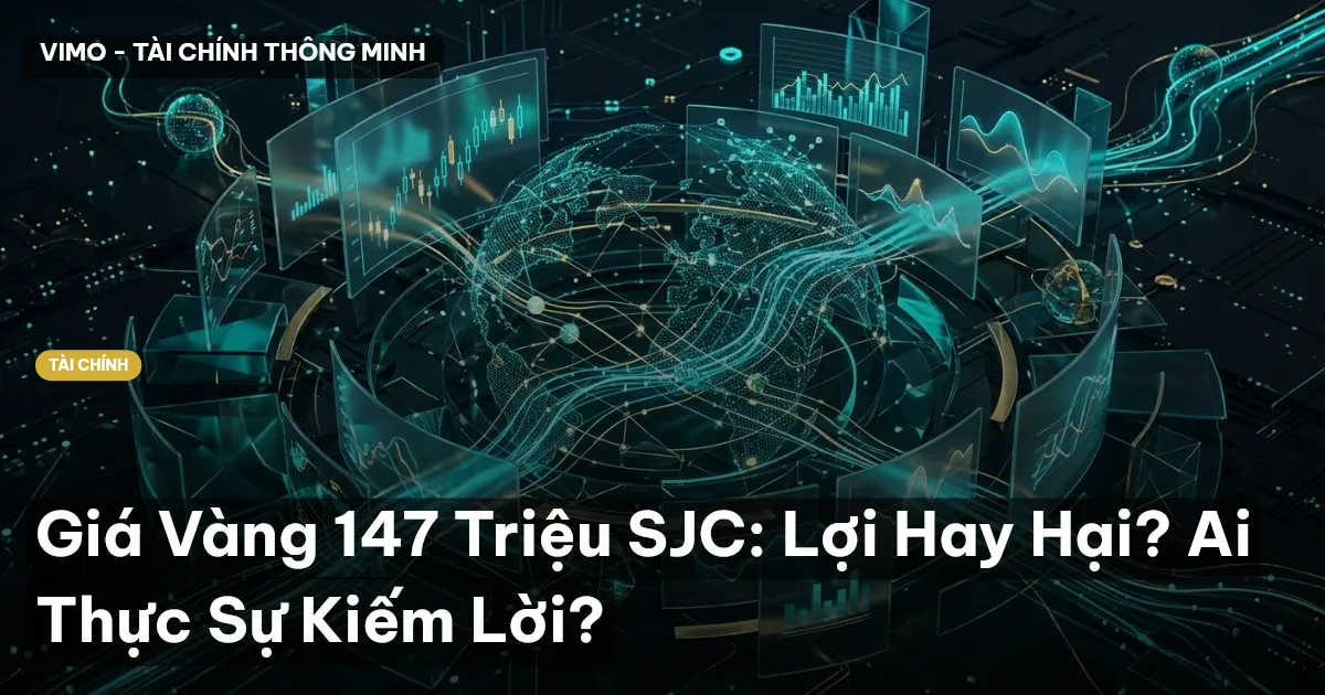 Giá Vàng 147 Triệu SJC: Lợi Hay Hại? Ai Thực Sự Kiếm Lời?