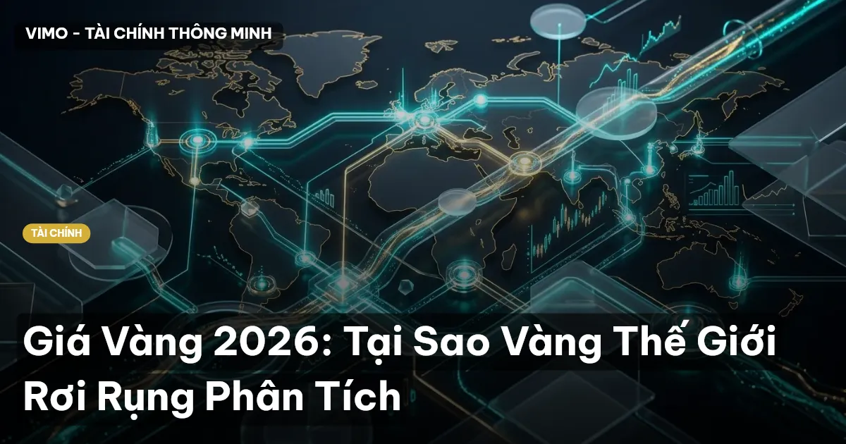 Giá Vàng 2026: Tại Sao Vàng Thế Giới Rơi Rụng Phân Tích