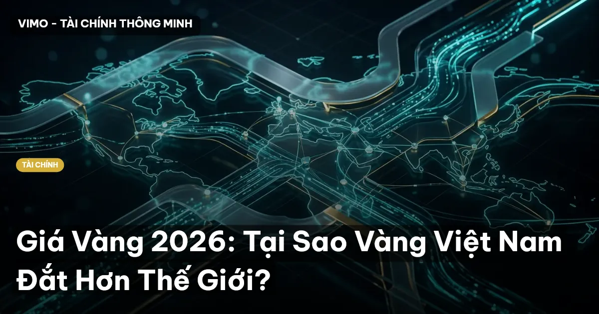 Giá Vàng 2026: Tại Sao Vàng Việt Nam Đắt Hơn Thế Giới?