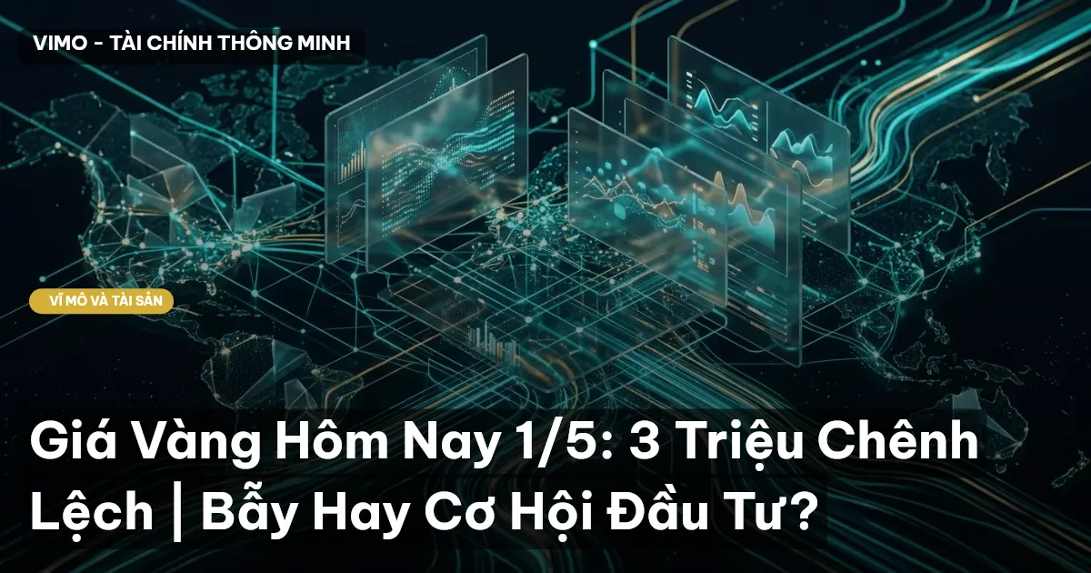 Giá Vàng Hôm Nay 1/5: 3 Triệu Chênh Lệch | Bẫy Hay Cơ Hội Đầu Tư?