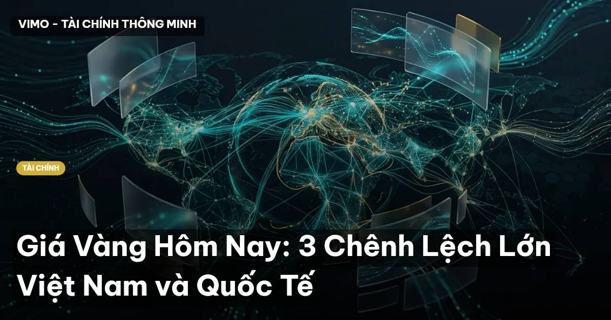 Giá Vàng Hôm Nay: 3 Chênh Lệch Lớn Việt Nam và Quốc Tế