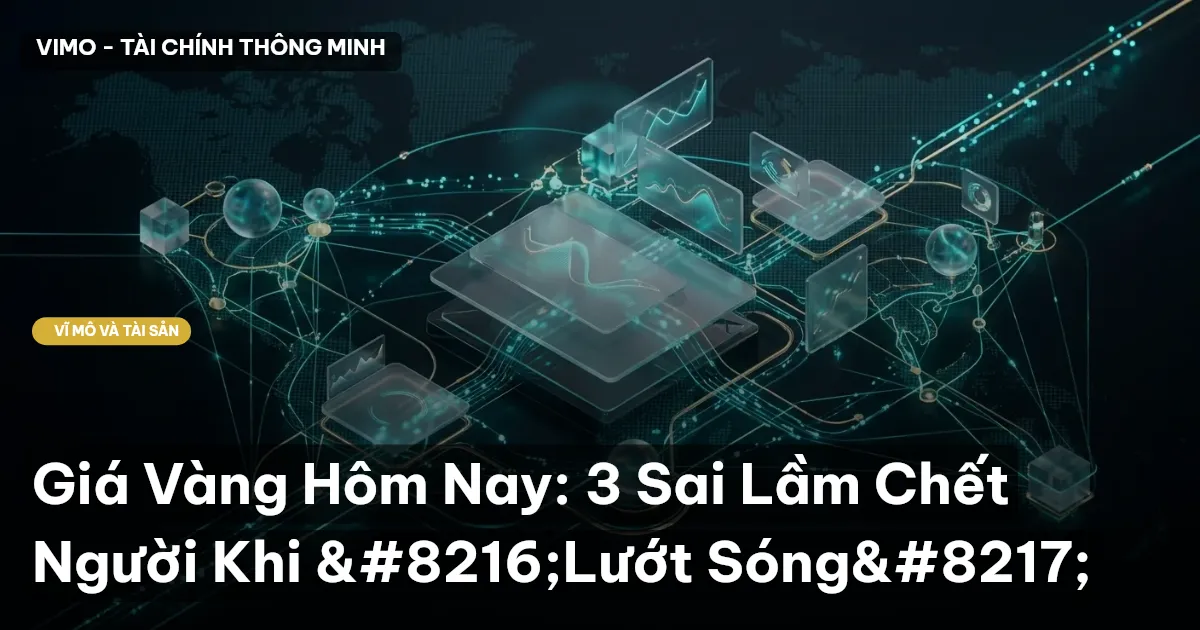 Giá Vàng Hôm Nay: 3 Sai Lầm Chết Người Khi ‘Lướt Sóng’