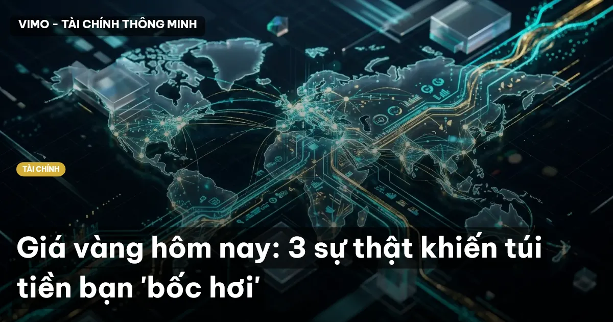 Giá vàng hôm nay: 3 sự thật khiến túi tiền bạn 'bốc hơi'