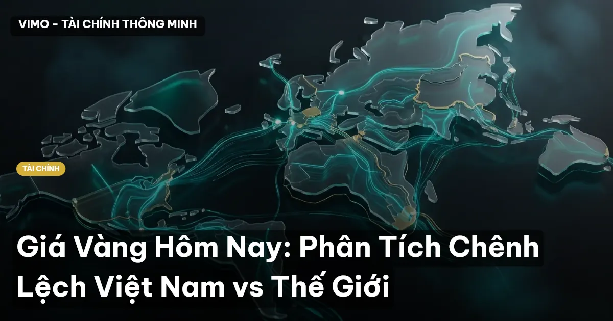 Giá Vàng Hôm Nay: Phân Tích Chênh Lệch Việt Nam vs Thế Giới