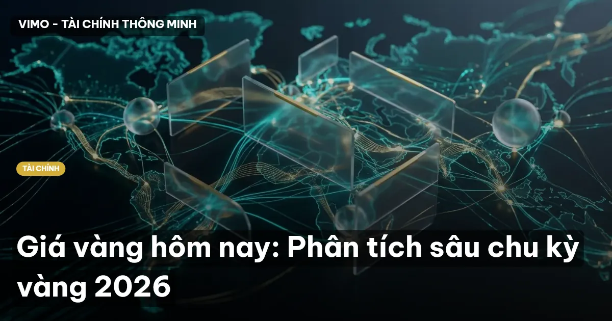 Giá vàng hôm nay: Phân tích sâu chu kỳ vàng 2026