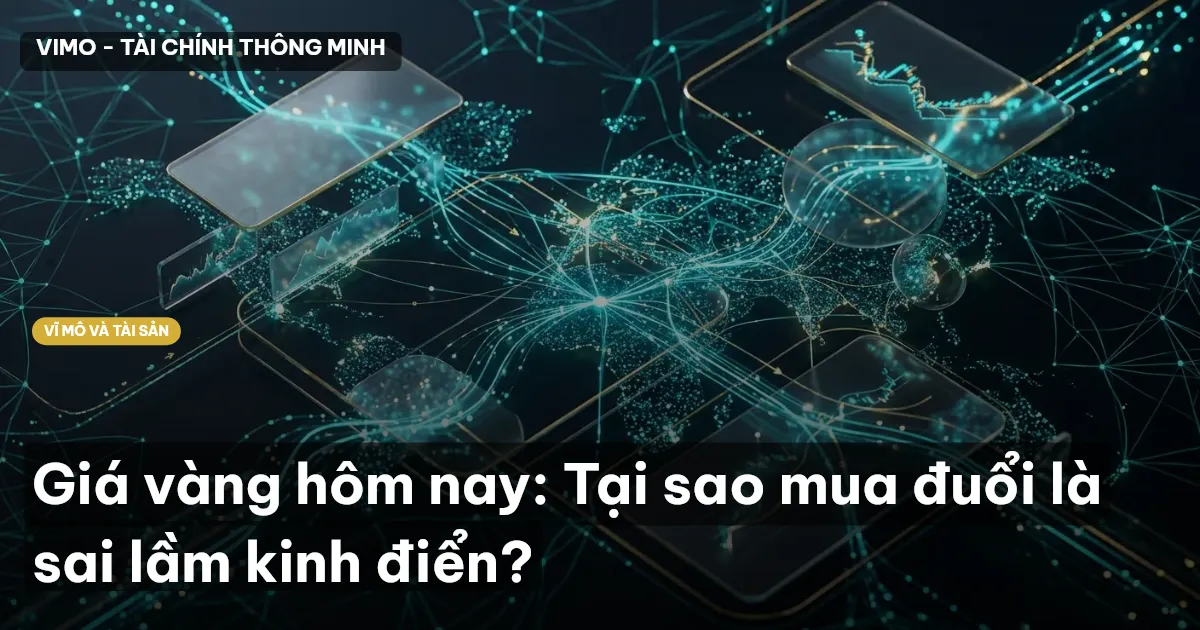 Giá vàng hôm nay: Tại sao mua đuổi là sai lầm kinh điển?