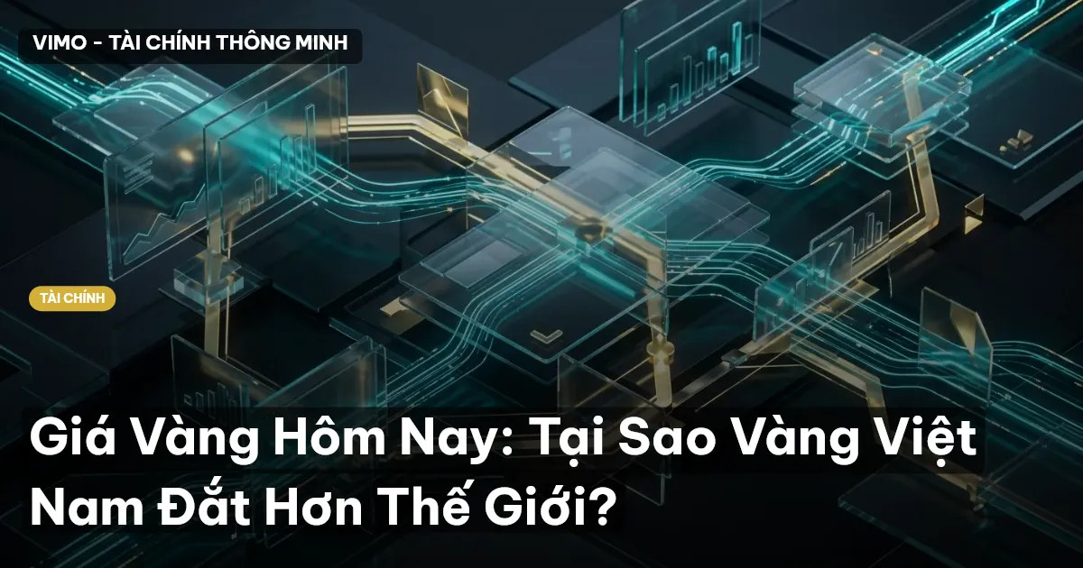 Giá Vàng Hôm Nay: Tại Sao Vàng Việt Nam Đắt Hơn Thế Giới?