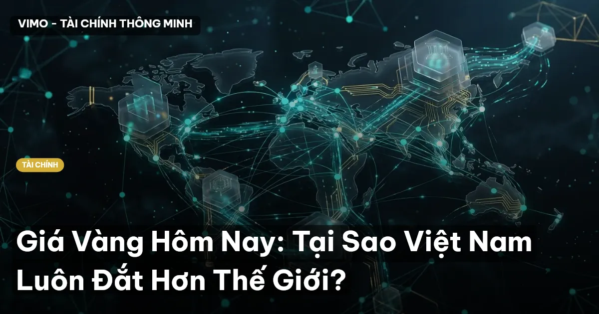 Giá Vàng Hôm Nay: Tại Sao Việt Nam Luôn Đắt Hơn Thế Giới?