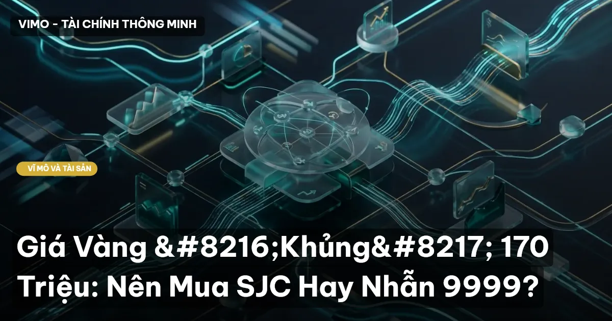 Giá Vàng ‘Khủng’ 170 Triệu: Nên Mua SJC Hay Nhẫn 9999?