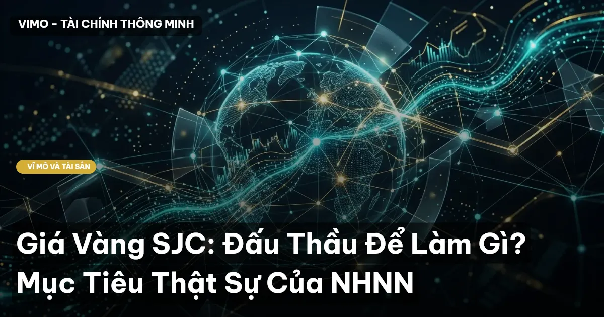 Giá Vàng SJC: Đấu Thầu Để Làm Gì? Mục Tiêu Thật Sự Của NHNN
