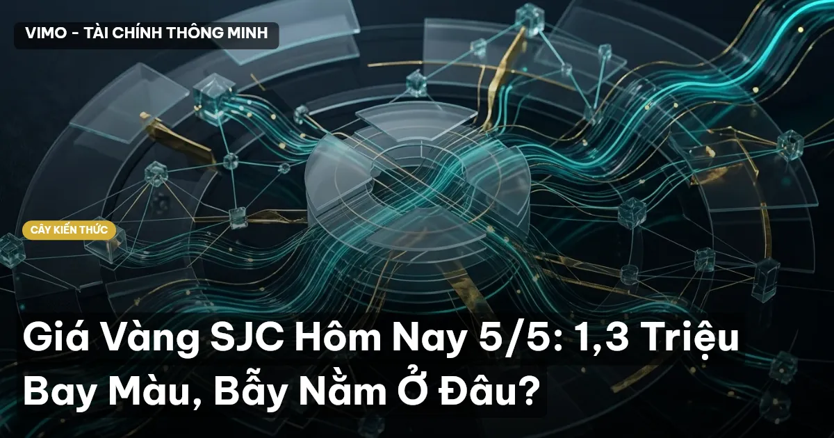 Giá Vàng SJC Hôm Nay 5/5: 1,3 Triệu Bay Màu, Bẫy Nằm Ở Đâu?