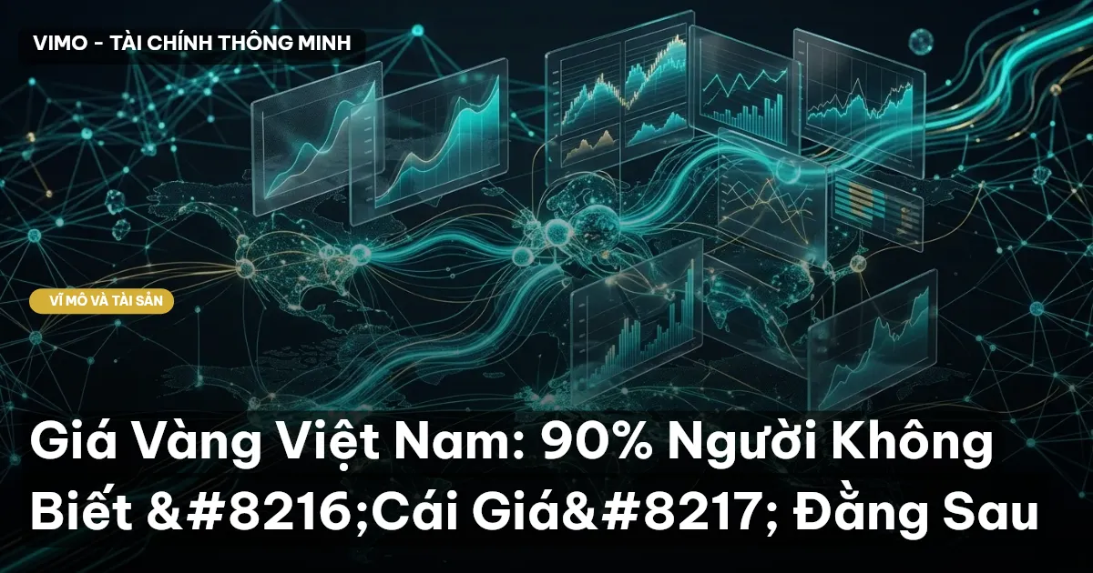 Giá Vàng Việt Nam: 90% Người Không Biết ‘Cái Giá’ Đằng Sau