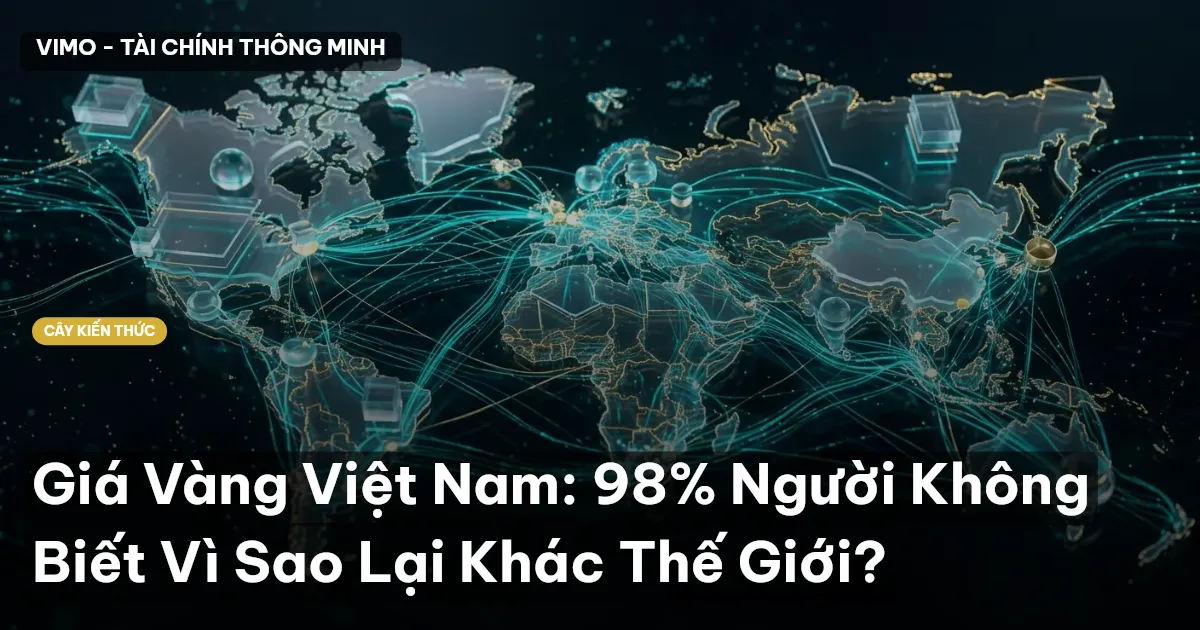 Giá Vàng Việt Nam: 98% Người Không Biết Vì Sao Lại Khác Thế Giới?
