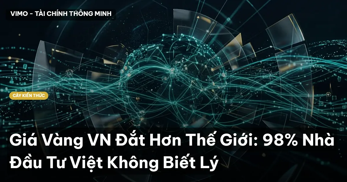 Giá Vàng VN Đắt Hơn Thế Giới: 98% Nhà Đầu Tư Việt Không Biết Lý