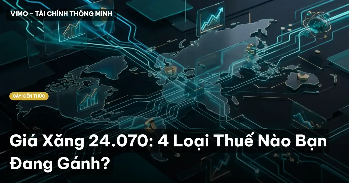 Giá Xăng 24.070: 4 Loại Thuế Nào Bạn Đang Gánh?