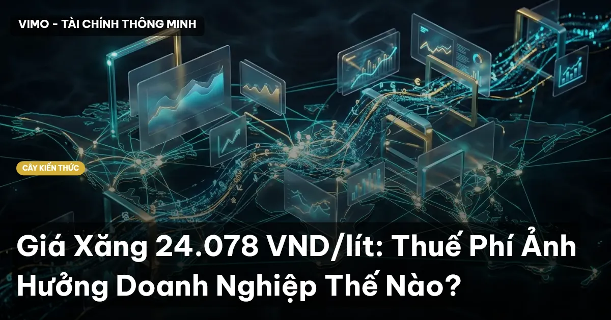 Giá Xăng 24.078 VND/lít: Thuế Phí Ảnh Hưởng Doanh Nghiệp Thế Nào?