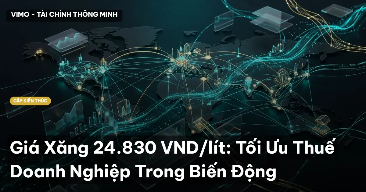Giá Xăng 24.830 VND/lít: Tối Ưu Thuế Doanh Nghiệp Trong Biến Động