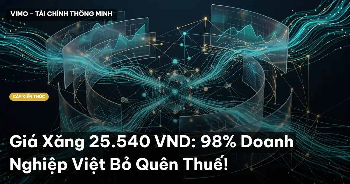 Giá Xăng 25.540 VND: 98% Doanh Nghiệp Việt Bỏ Quên Thuế!