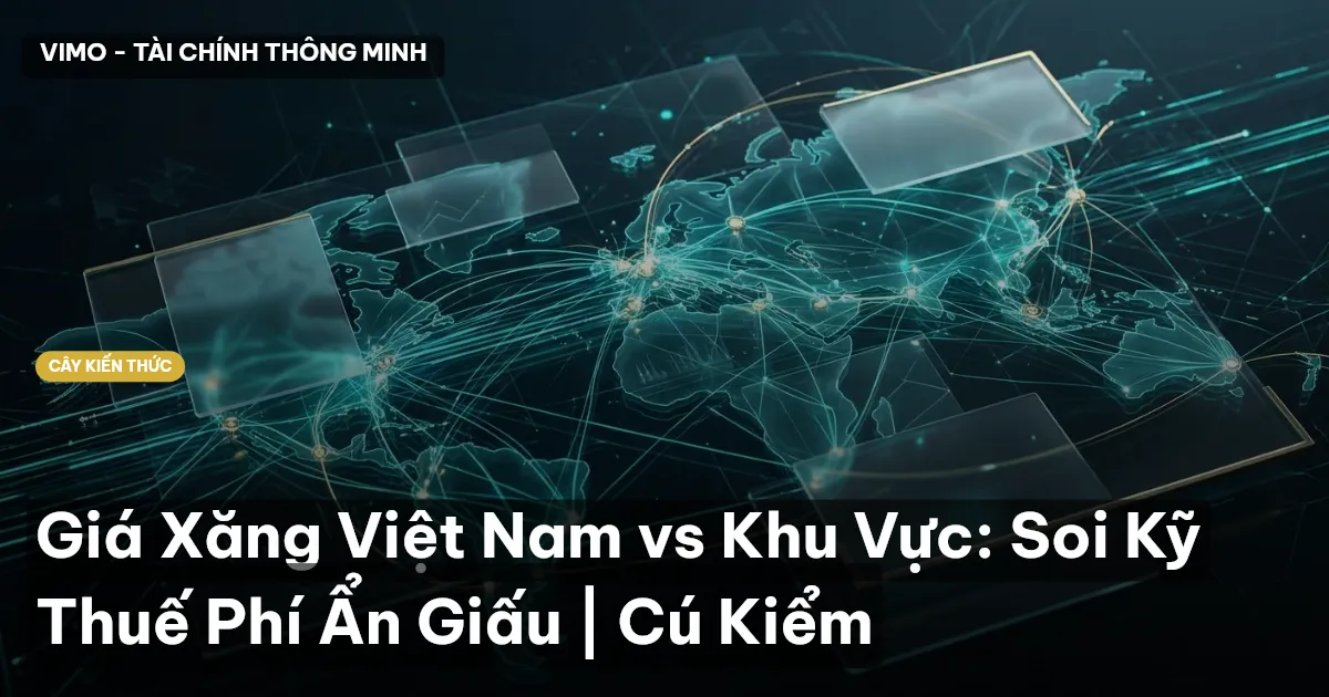 Giá Xăng Việt Nam vs Khu Vực: Soi Kỹ Thuế Phí Ẩn Giấu | Cú Kiểm