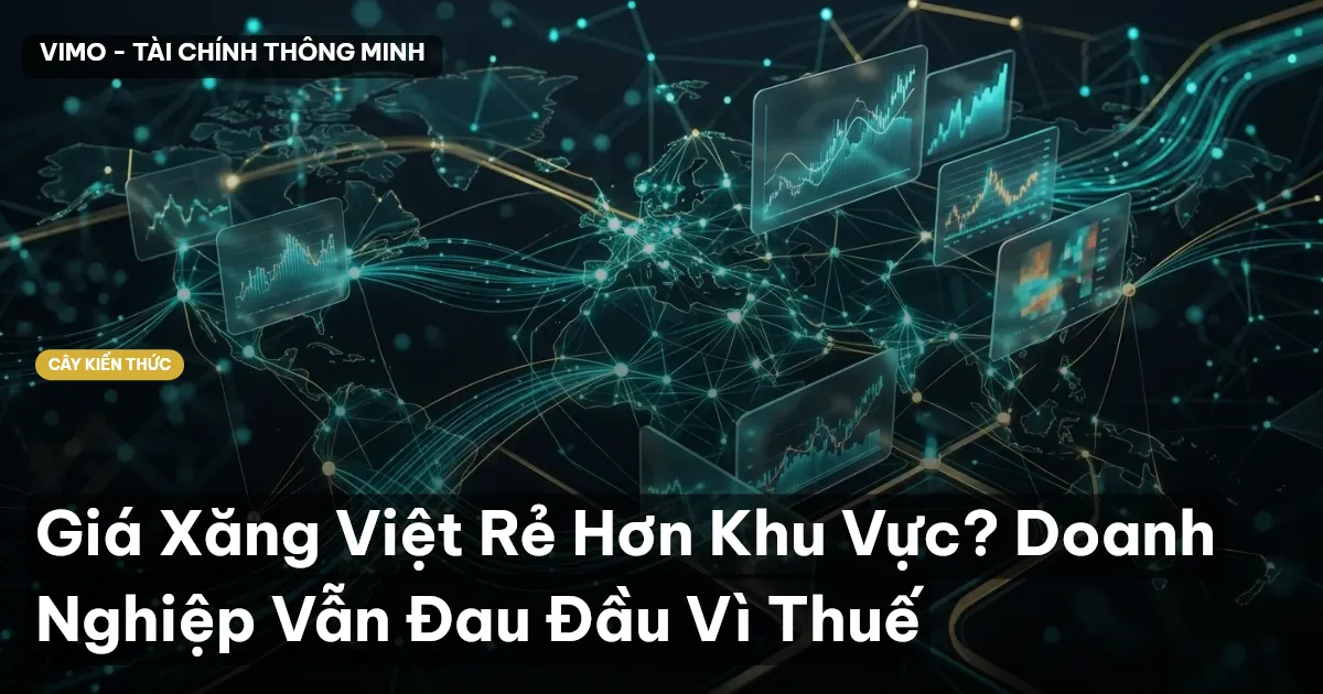 Giá Xăng Việt Rẻ Hơn Khu Vực? Doanh Nghiệp Vẫn Đau Đầu Vì Thuế