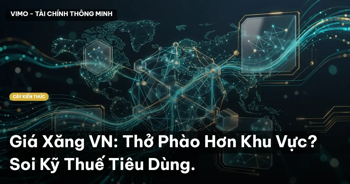 Giá Xăng VN: Thở Phào Hơn Khu Vực? Soi Kỹ Thuế Tiêu Dùng.