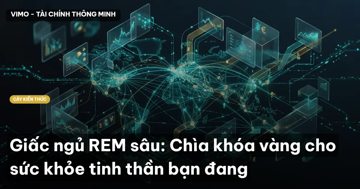 Giấc ngủ REM sâu: Chìa khóa vàng cho sức khỏe tinh thần bạn đang