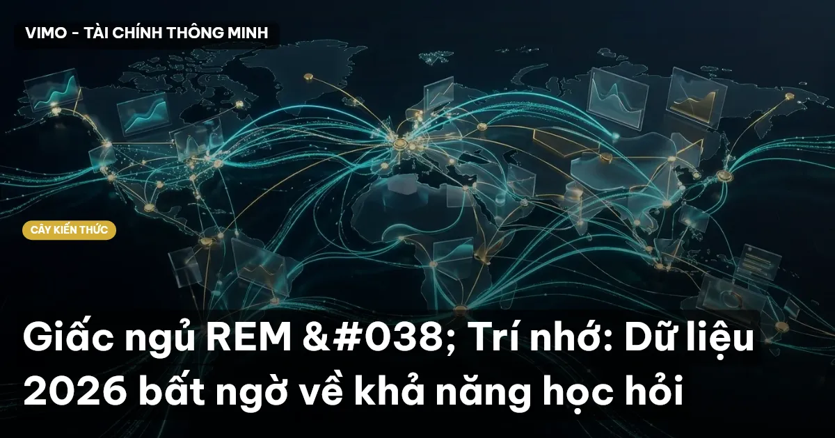 Giấc ngủ REM & Trí nhớ: Dữ liệu 2026 bất ngờ về khả năng học hỏi