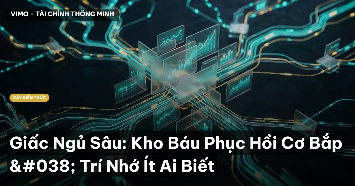 Giấc Ngủ Sâu: Kho Báu Phục Hồi Cơ Bắp & Trí Nhớ Ít Ai Biết
