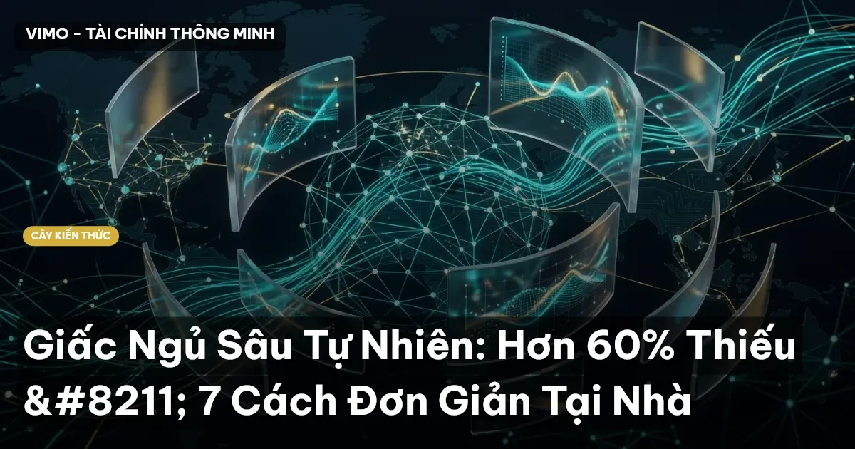 Giấc Ngủ Sâu Tự Nhiên: Hơn 60% Thiếu – 7 Cách Đơn Giản Tại Nhà