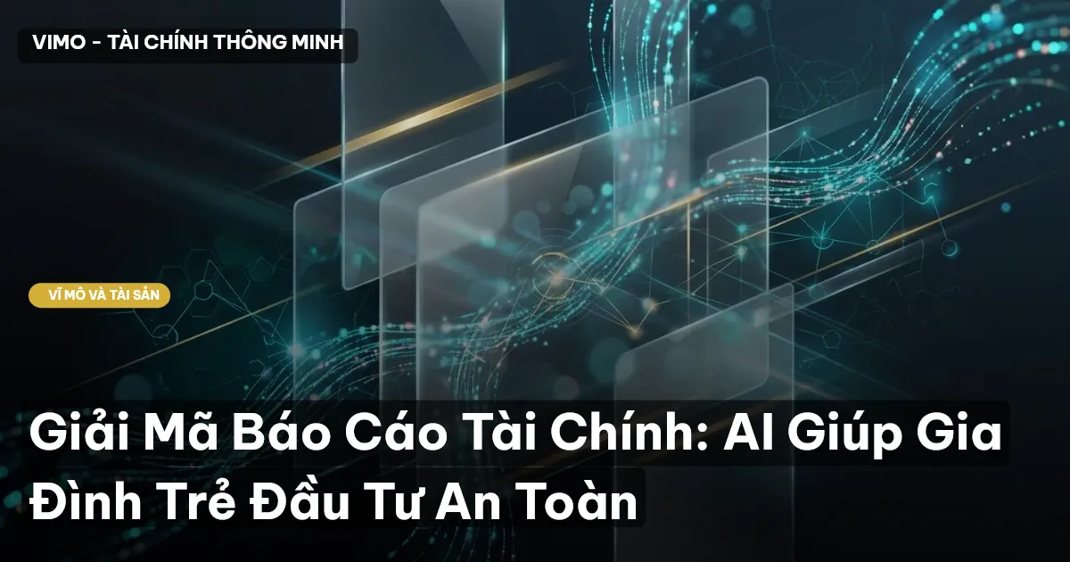 Giải Mã Báo Cáo Tài Chính: AI Giúp Gia Đình Trẻ Đầu Tư An Toàn