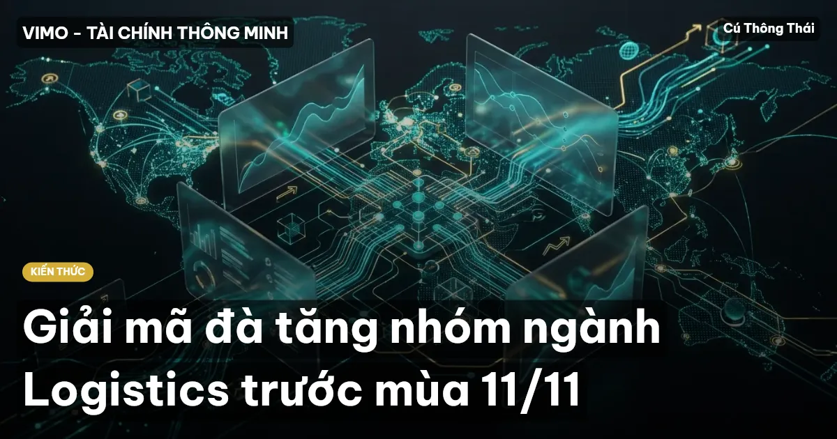 Giải mã đà tăng nhóm ngành Logistics trước mùa 11/11