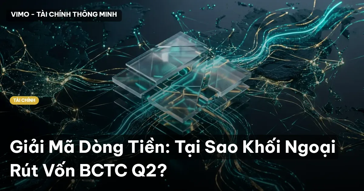Giải Mã Dòng Tiền: Tại Sao Khối Ngoại Rút Vốn BCTC Q2?