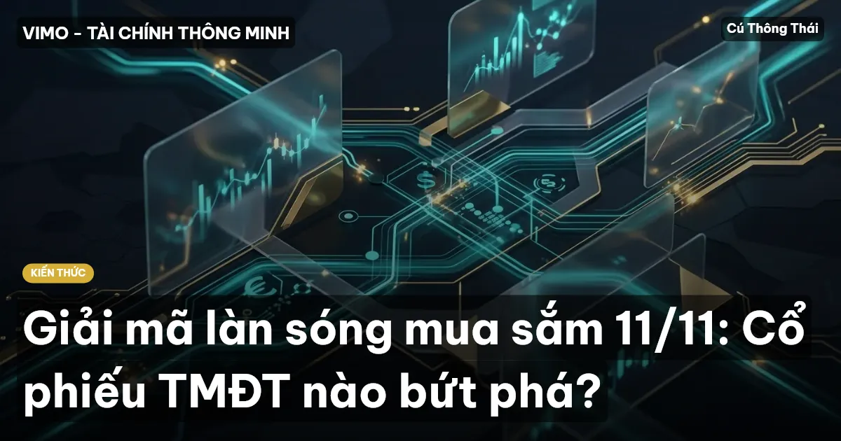 Giải mã làn sóng mua sắm 11/11: Cổ phiếu TMĐT nào bứt phá?