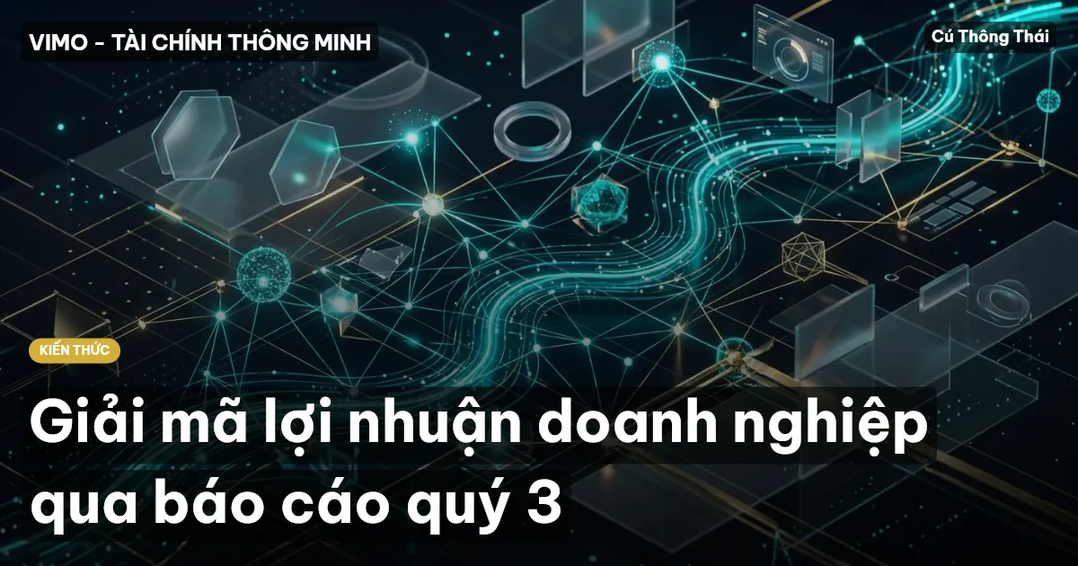 Giải mã lợi nhuận doanh nghiệp qua báo cáo quý 3
