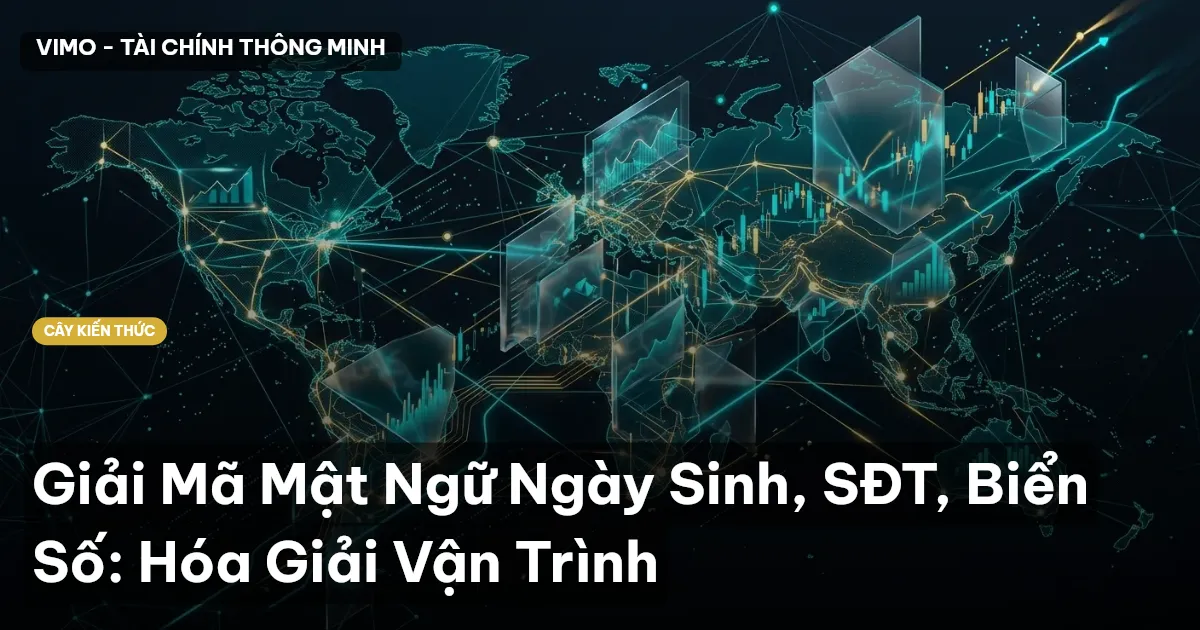 Giải Mã Mật Ngữ Ngày Sinh, SĐT, Biển Số: Hóa Giải Vận Trình