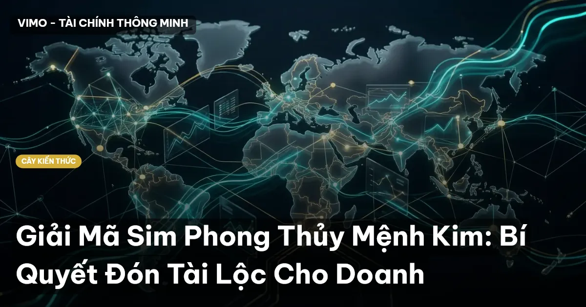 Giải Mã Sim Phong Thủy Mệnh Kim: Bí Quyết Đón Tài Lộc Cho Doanh