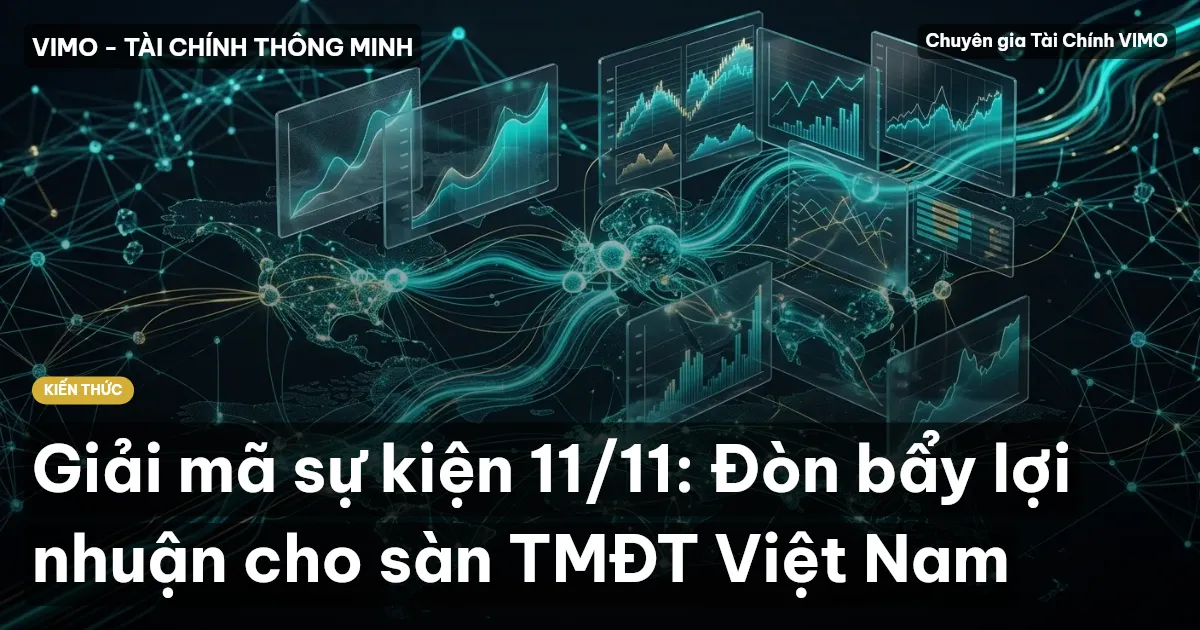 Giải mã sự kiện 11/11: Đòn bẩy lợi nhuận cho sàn TMĐT Việt Nam