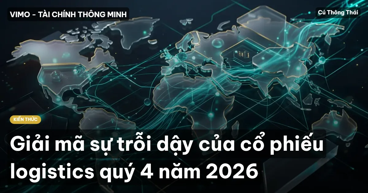 Giải mã sự trỗi dậy của cổ phiếu logistics quý 4 năm 2026