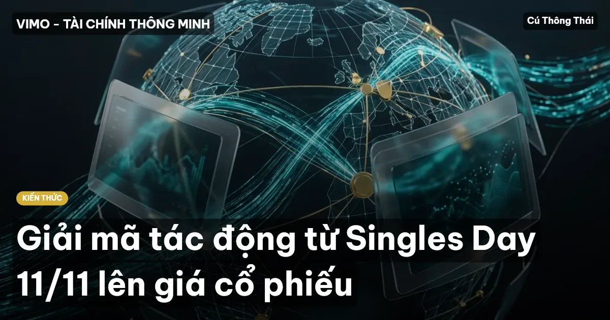 Giải mã tác động từ Singles Day 11/11 lên giá cổ phiếu