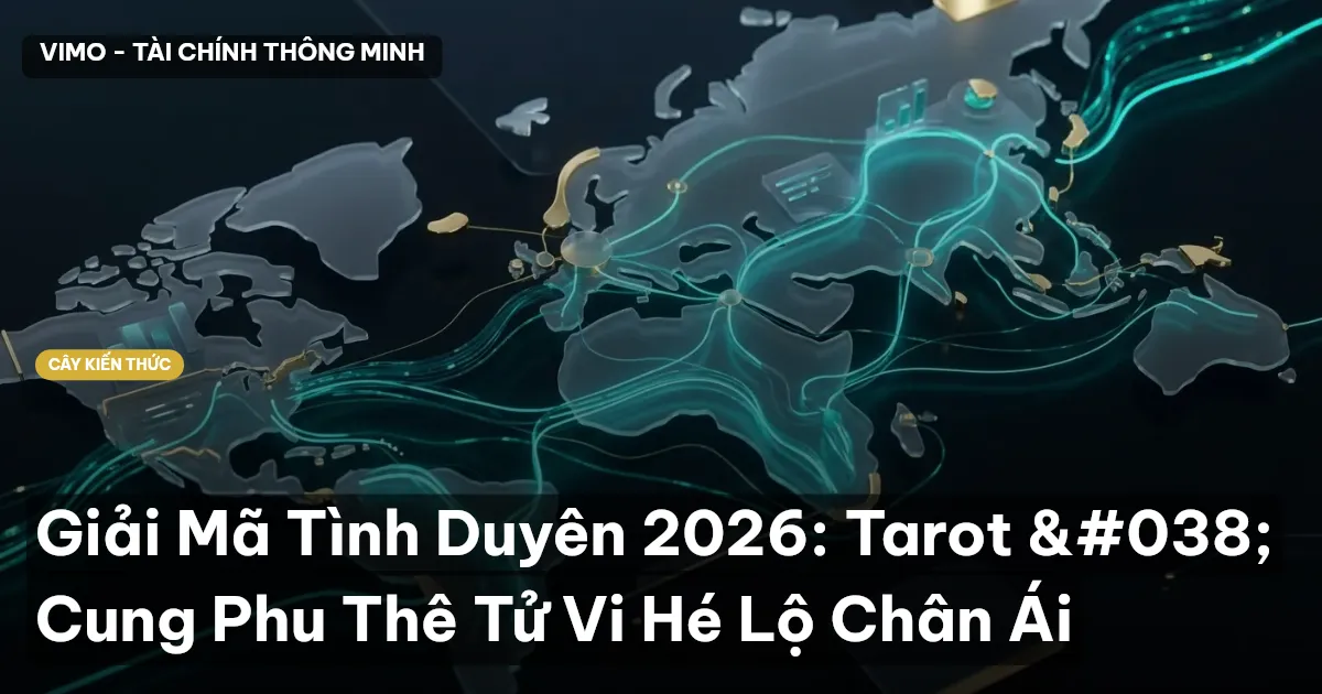Giải Mã Tình Duyên 2026: Tarot & Cung Phu Thê Tử Vi Hé Lộ Chân Ái